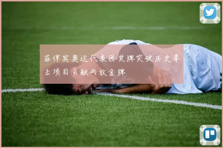 菲律宾奥运代表团奖牌突破历史拳击项目贡献两枚金牌