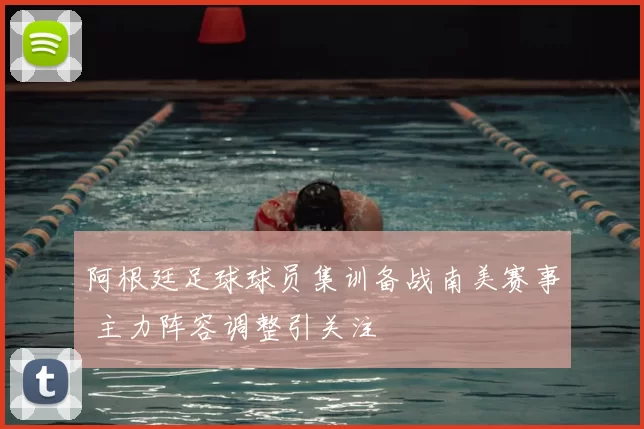 阿根廷足球球员集训备战南美赛事 主力阵容调整引关注